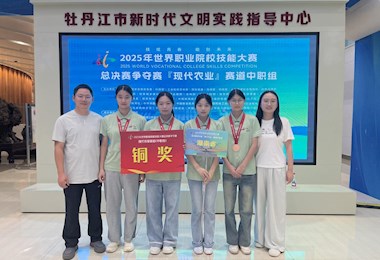湘北职专在世界职业院校技能大赛中荣获铜奖